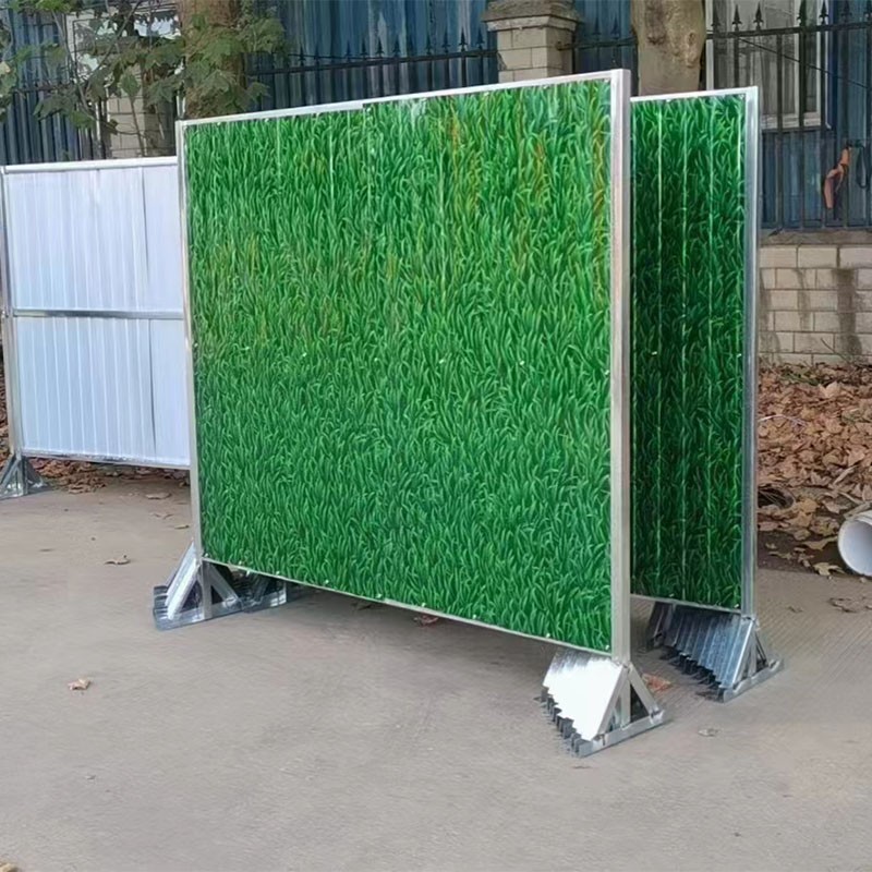 华坪可移动围挡（三脚架底座）